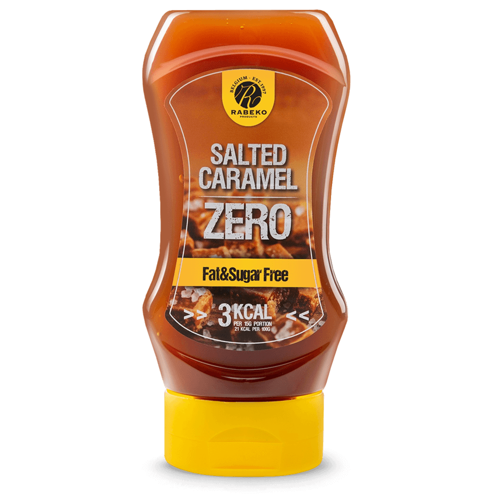 Rabeko Zero Salted Caramel Syrup - 350ml. - Sirap