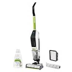 Bissell CrossWave X7 Plus Cordless Pet | Wischen/Saugen/Trocknen | Multi-Flächen 3-in-1 | Für Teppiche, Fliesen & Holzböden | Pet Turbo Mode | Kabellos | Zwei-Tank | Grün/Weiß/Schwarz | 3479N