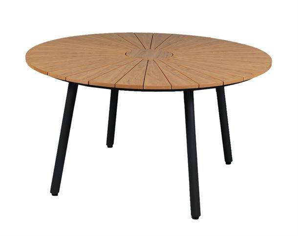 DaneLine Adam Havebord Ø130 cm - Nonwood - Grå.