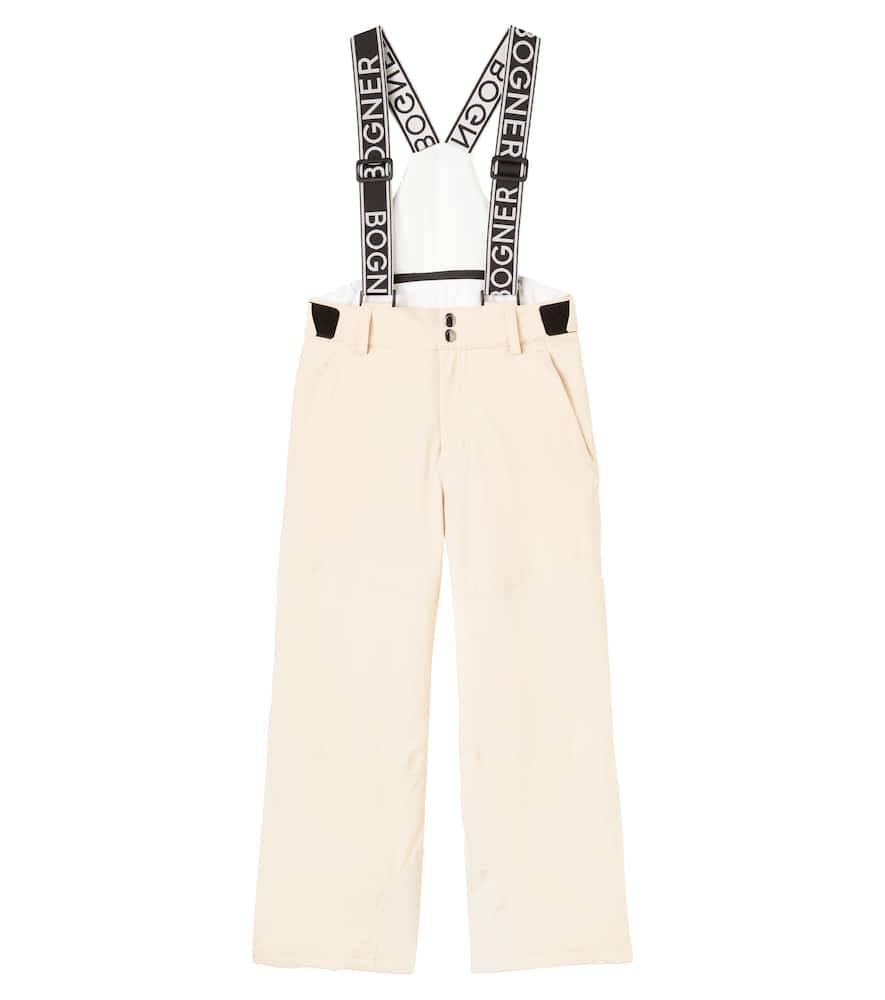 Bogner Kids Yuki logo ski salopettes