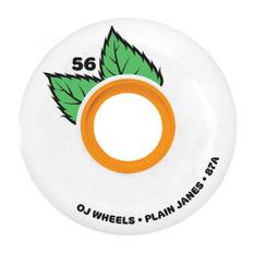 OJ Wheels Plain Jane Keyframe 87a White 56mm