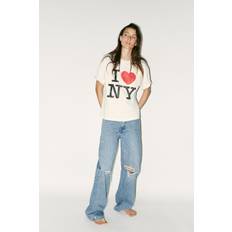 T-SHIRT EFFET DÉLAVÉ NY®