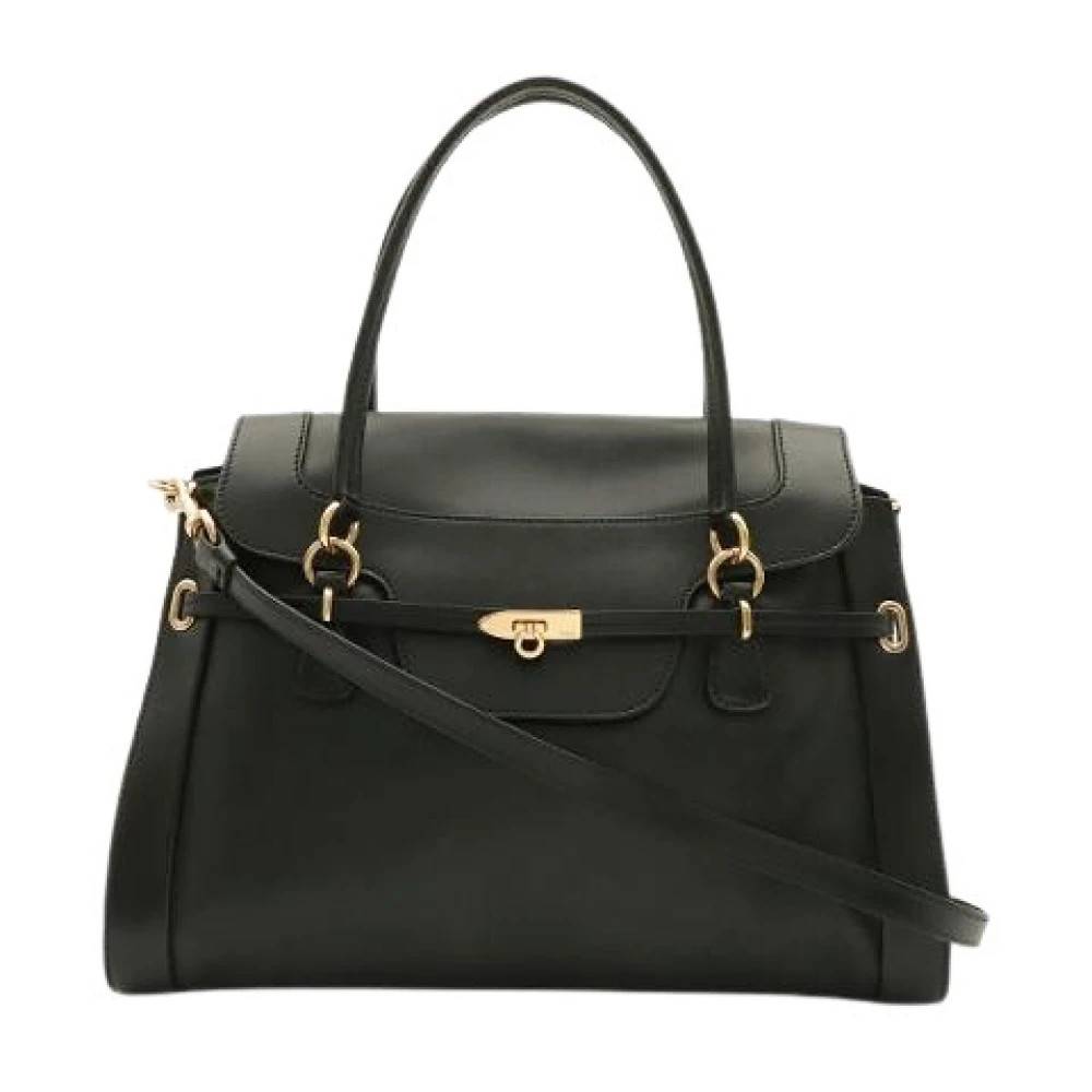 Salvatore Ferragamo Pre-owned - Pre-owned läderväska Gancini 2-vägs Vintage - Dam - ONE Size - Läder