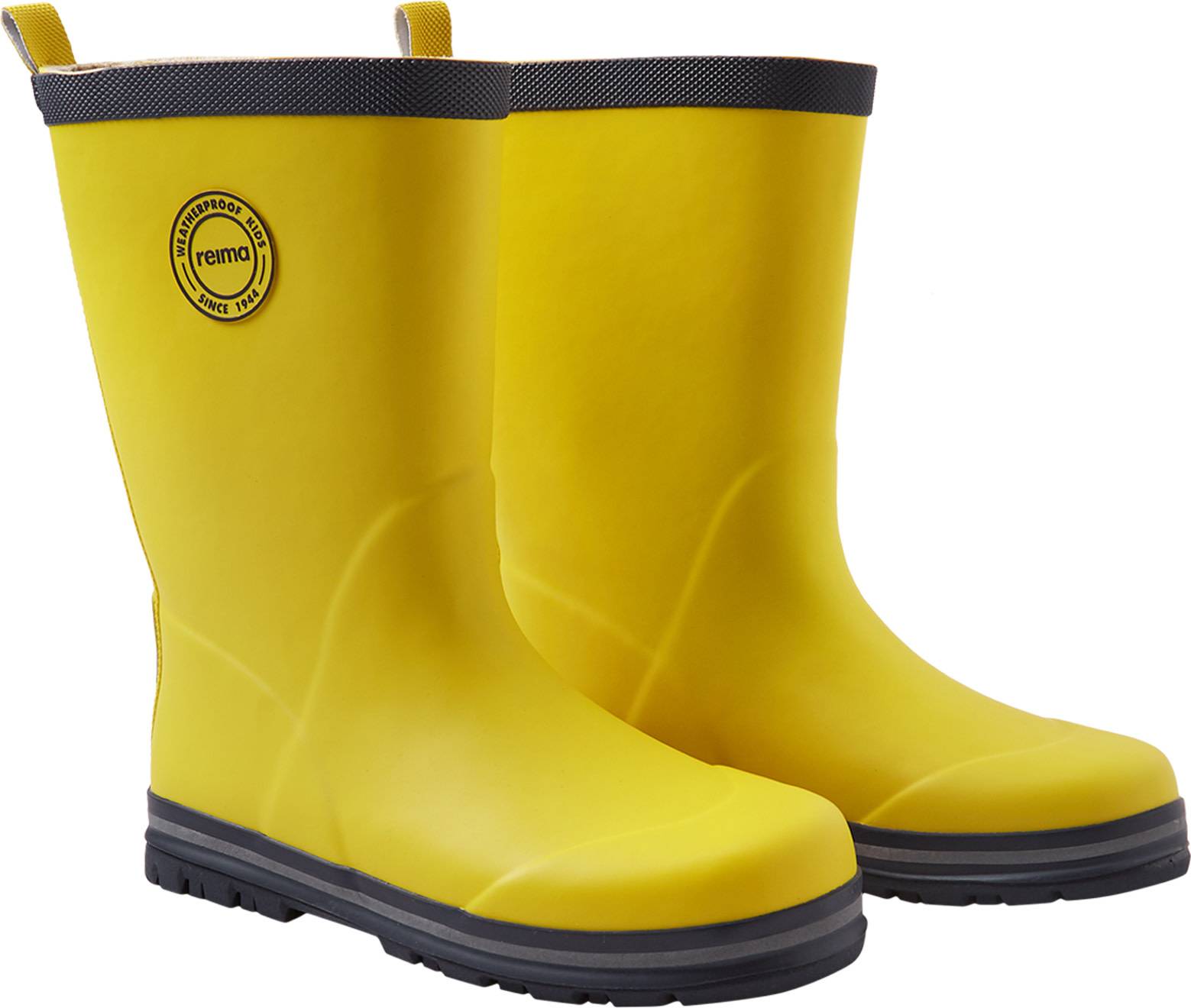 Reima Kids' Rain Boots Taika 2.0 Yellow, Yellow 2350, 35