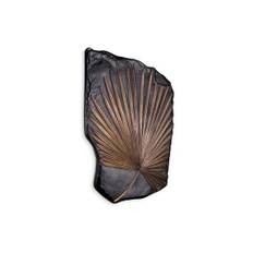 Palma väggdekoration bronze finish - Brun (B: 122 x H: 170 x D: 5,5 cm)