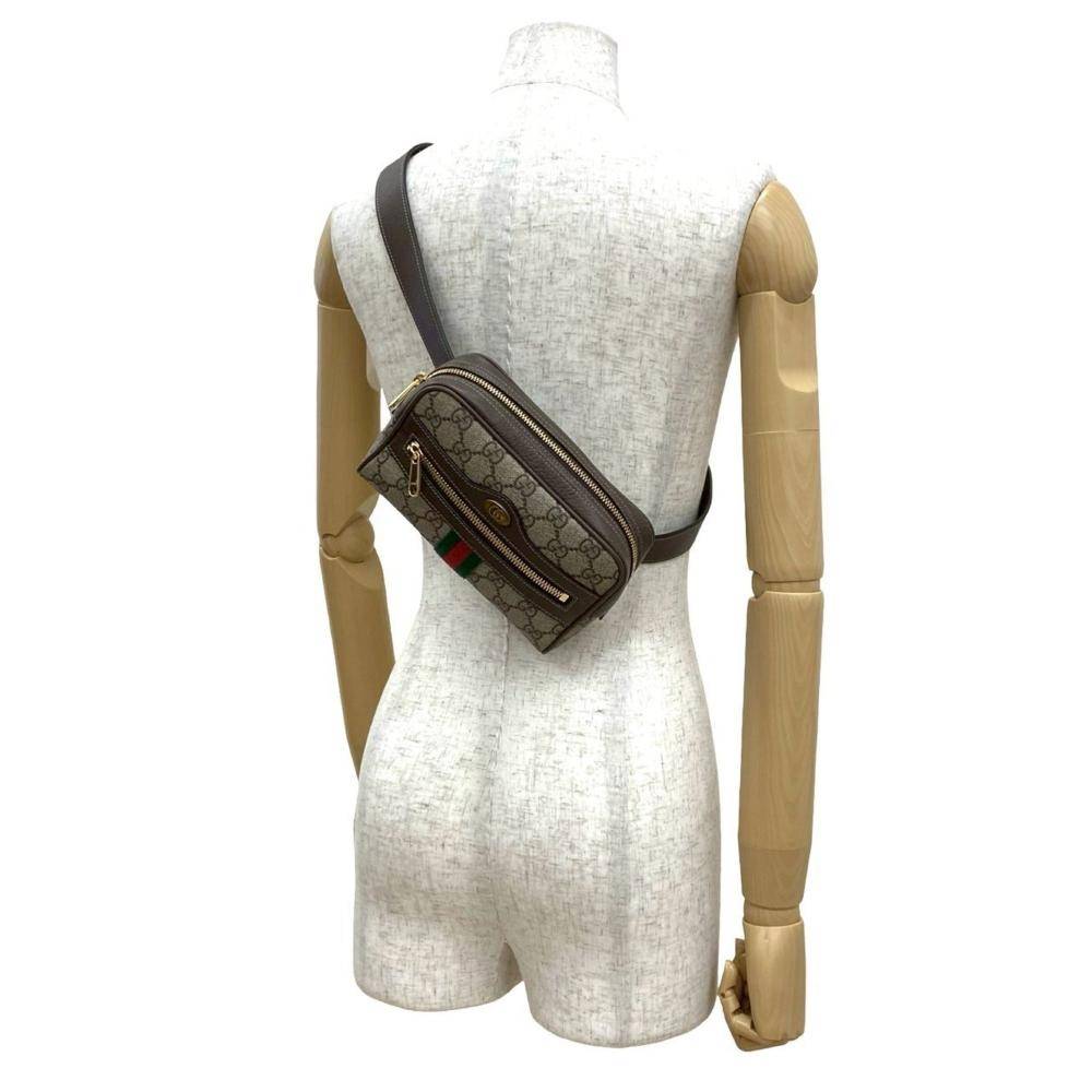Gucci Vintage Gucci Belt Bag Stl. - Gucci Vintage Från Magasin - Brown (L 12cm x W 18cm x D 5.5cm)