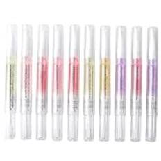 POPETPOP 10st Nourishing Nail Oil Pens Manikyr Nagelvård För Hemmet Och Salonger Lättanvända Och Portabla Förbättrar Nagelhälsan Och Återfuktar Nagelbanden