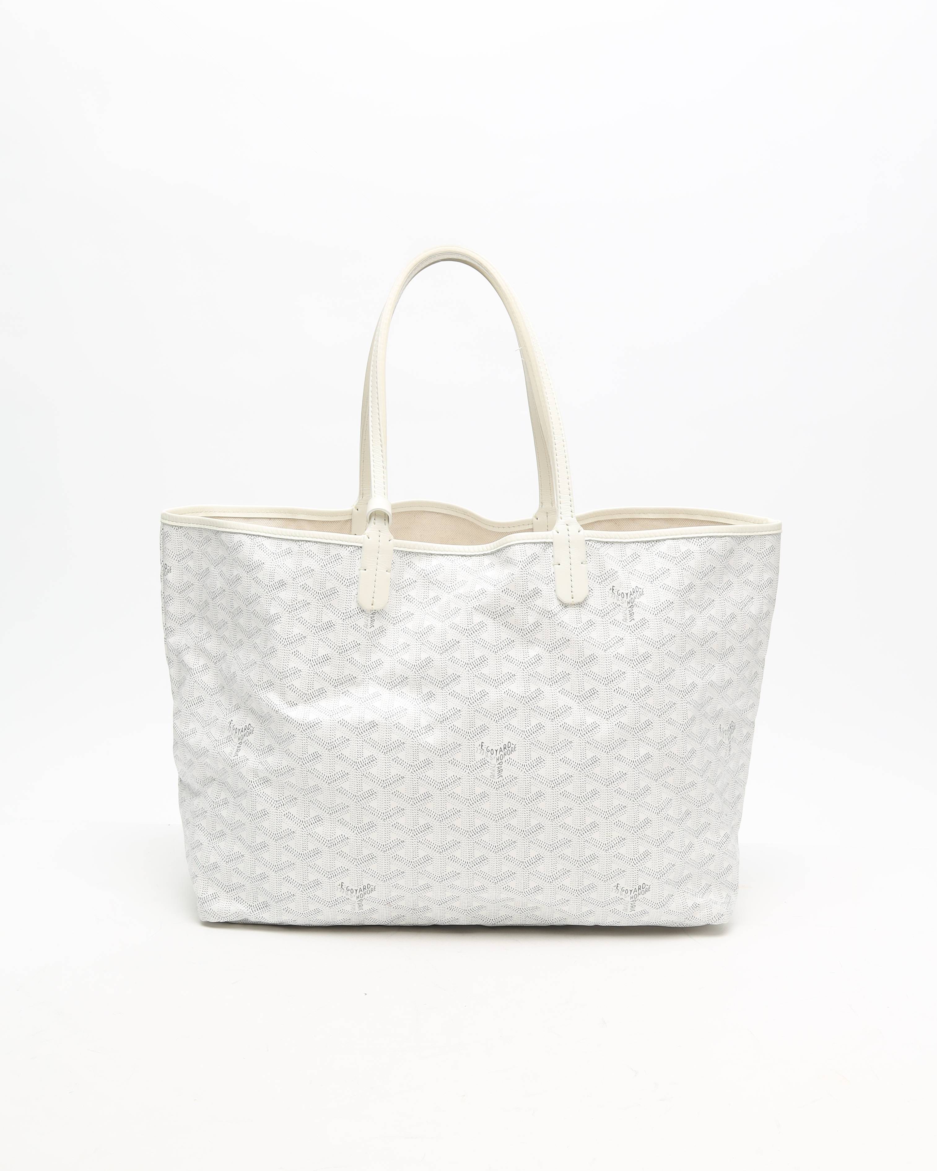 GOYARD St Louis Tote Bag - White (24x32x14 cm)