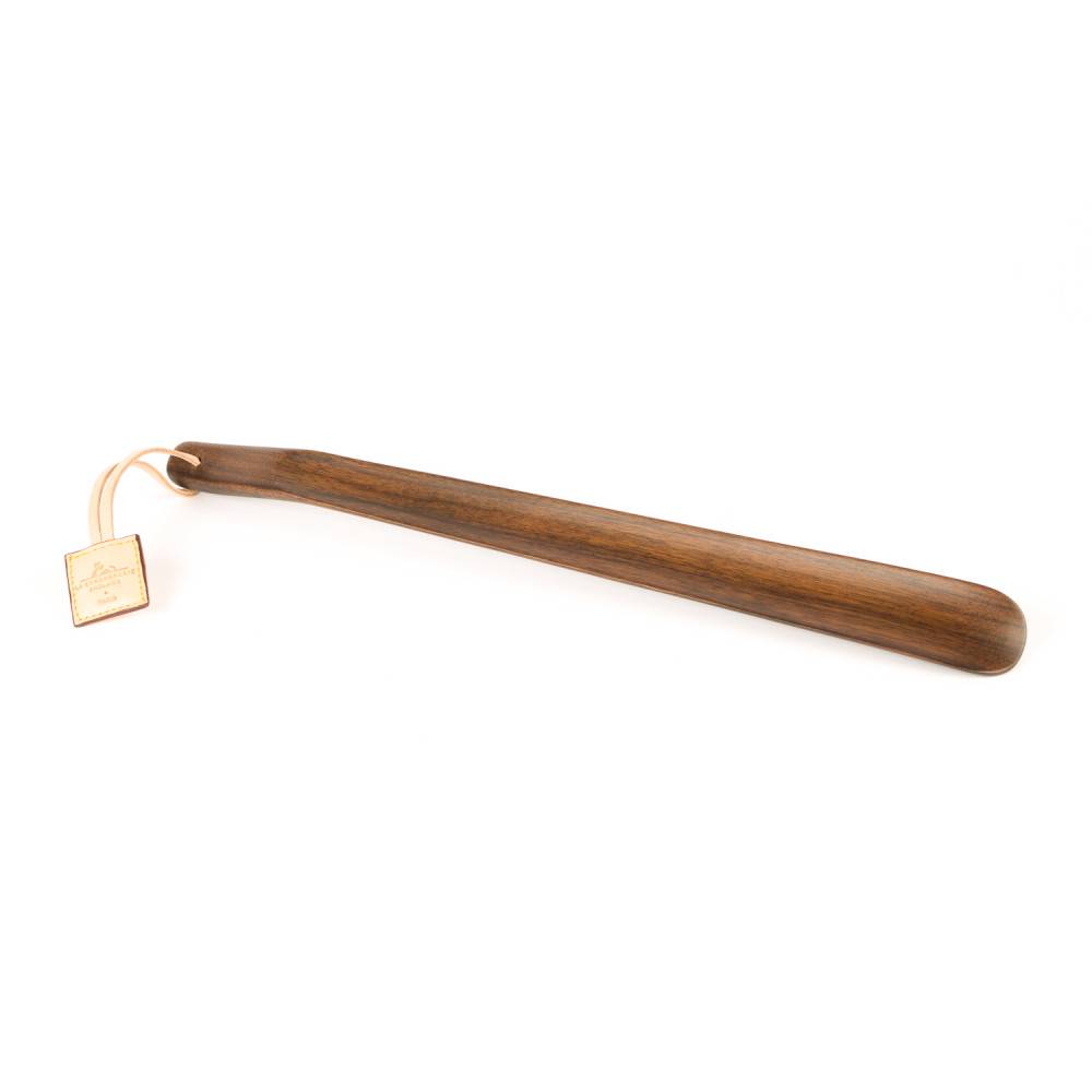 Skohorn træ m/læderdetalje - 41 cm - Saphir Médaille d'Or