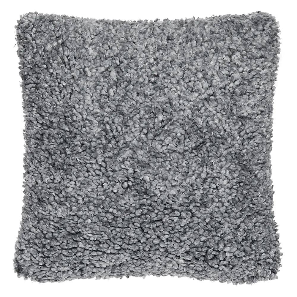 Skinnwille, Lumme prydnadskudde 45x45 cm Stone