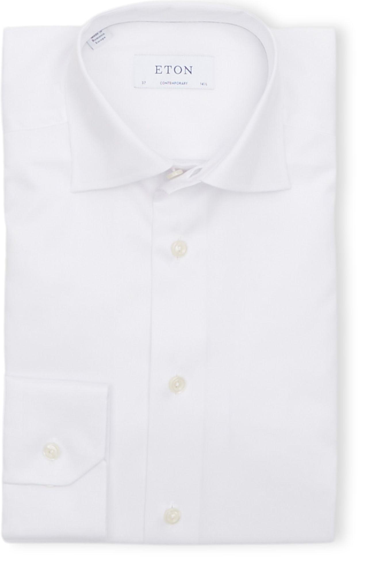 Eton Herre 3000 Signature Twill Dress Skjorte Contemporary fit - Hvid - 42