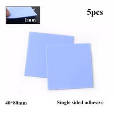 5 stk Silikone Thermal Pad Thermal Pad Sheet 40X80MM 1MM