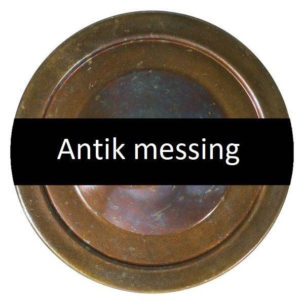 Bangor væglampe Mullan - Antik messing