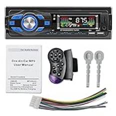 Baceyong pekskärm bilstereo FM-radio MP3-spelare, en Din bilstereo med Bluetooth, bil MP3