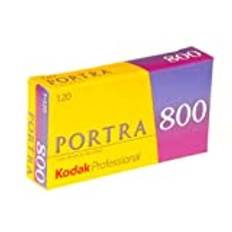 Kodak 812 7946 Professional Portra 800 Color Negative Film 120 (ISO 800) 5 Roll Pack bärbar konsumentelektronisk prylsaffär