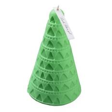 Silikonform Ljusformar - Dekorativ Julgran - H: 6,5 cm