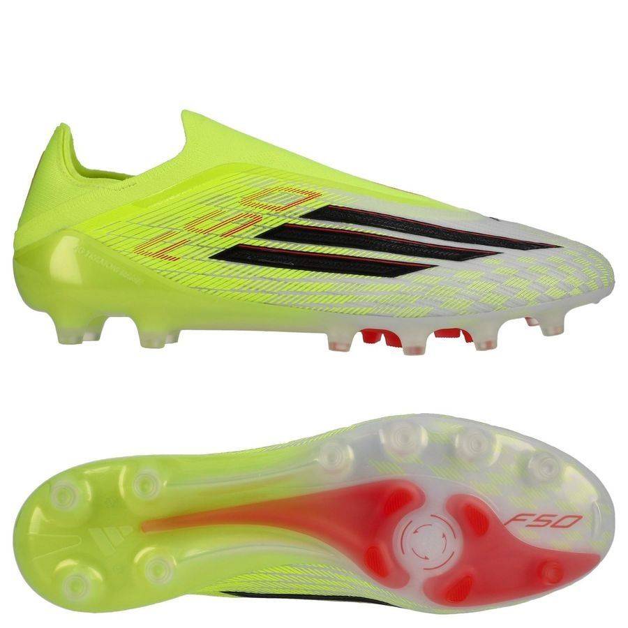 adidas F50 Elite Laceless Ag Born For Goals - Gul/svart/lucid Red - Konstgräs (Ag) - ['Gul'] (48)