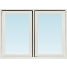 Svenska Fönster SF sidohängt fönster 1180x880mm 2-luft, insida trä utsida trä, 3-glas  (12x9)