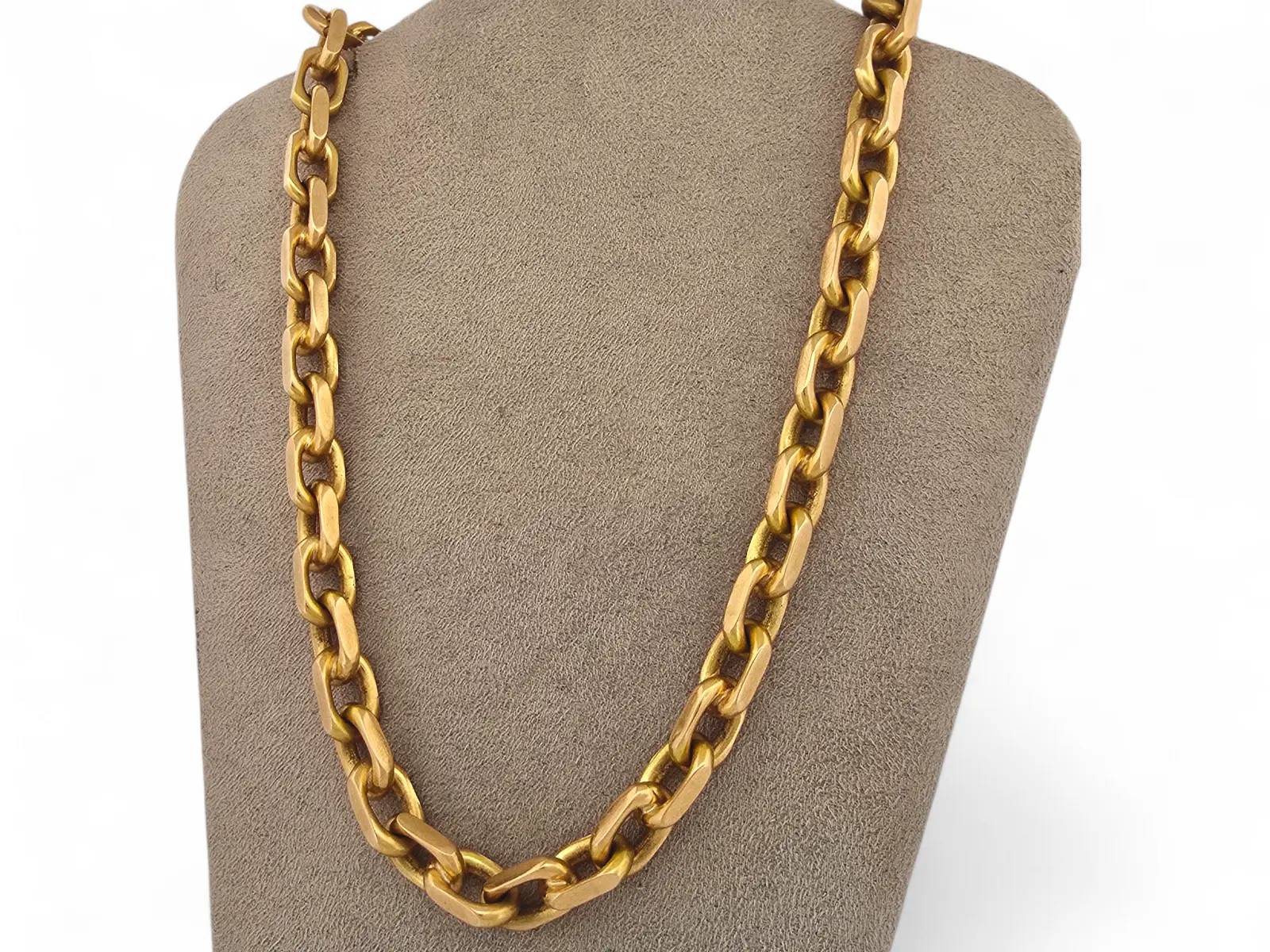 18K Ankar kedja 146,6 gram 55 cm