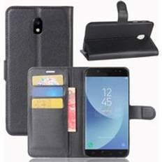 Samsung Galaxy J5 2017 Fodral Litchi Svart