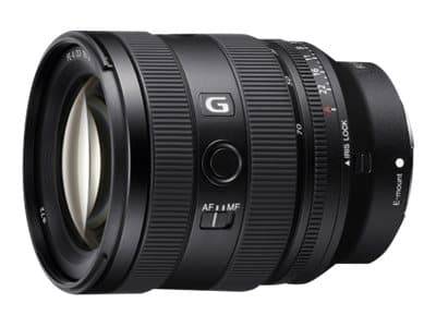 Sony SEL2070G - Telezoomobjektiv - 20 mm - 70 mm - f/4.0 G - Sony E-mount - för Cinema Line; a VLOGCAM; a1; a1 II; a6700; a7 IV; a7 V; a7C; a7C II; a