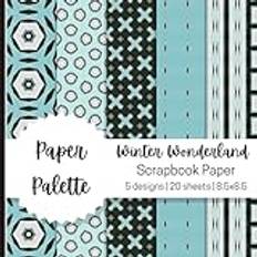 Winter Wonderland Scrapbook Paper Pad: 8.5"x8.5" Double-Sided Craft Paper Sheets | Colours of Winter