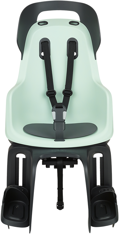 Barnesæde bag Bobike Go Maxi MIK HD montering - skumfidus mint