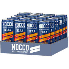 NOCCO BCAA Blood Orange - 24x330ml. (inkl. SE pant) - Energidrikke