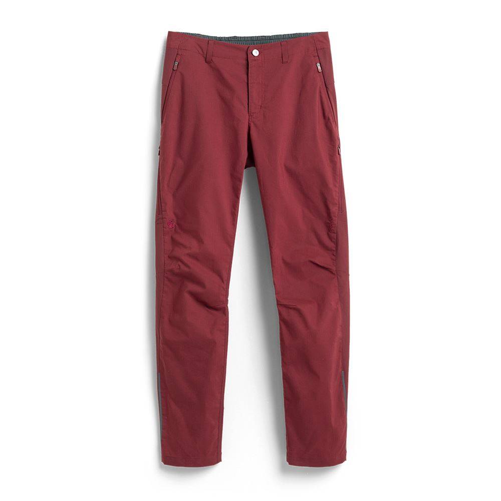 Fjällräven S/F Rider´s Hybrid Trousers Dam Bordeaux strl 36