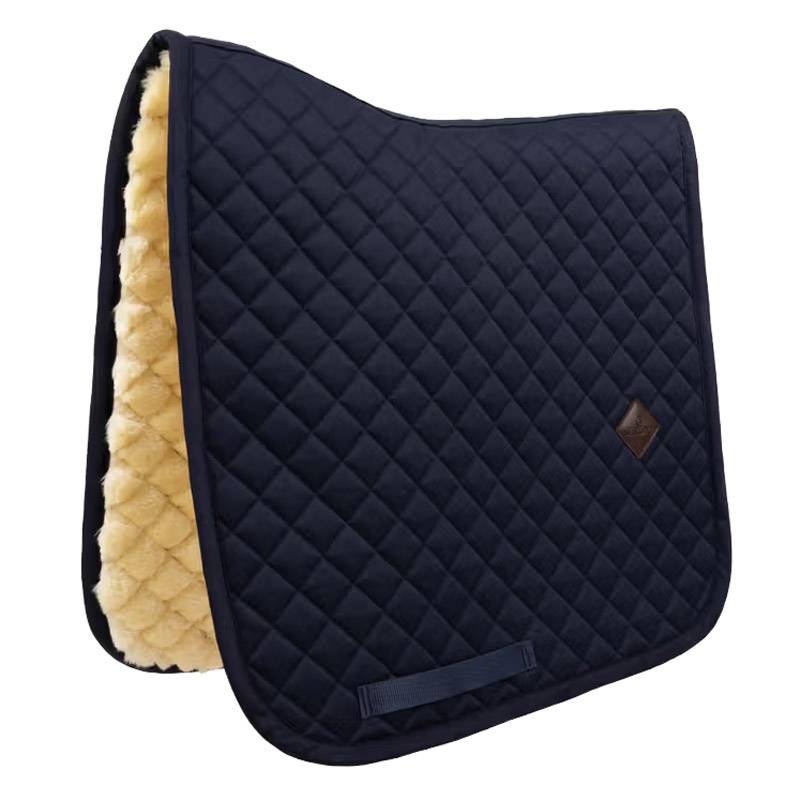 Kentucky underlag "Skin Friendly Sheepskin Diamond" - navy