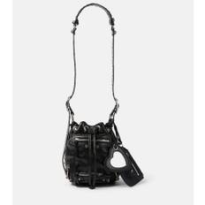 Balenciaga Le Cagole XS leather bucket bag