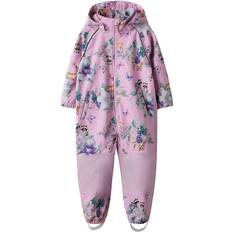 Name It Softshelldragt m. Fleece - Noos - NmfAlfa08 - Pink Laven - Name It - 3 år (98) - Softshell