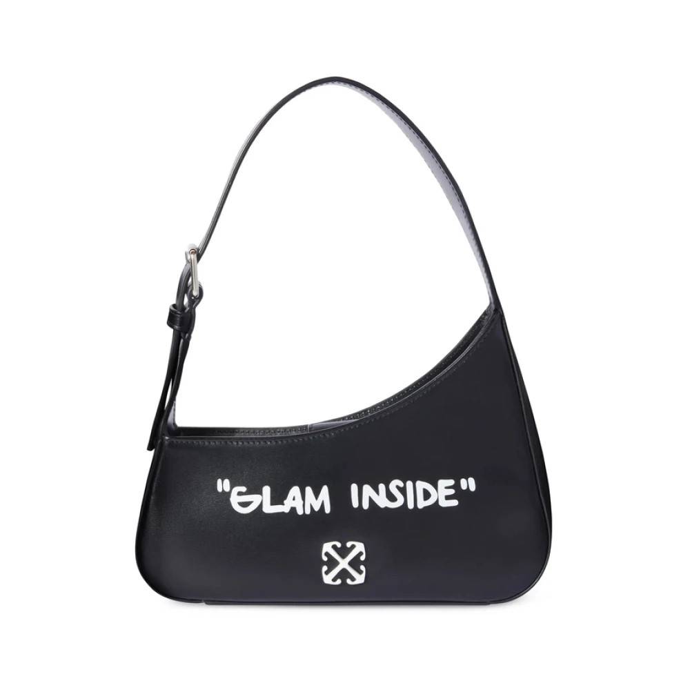 Off White Skuldertaske - Tasker - Dame - Sort - ONE SIZE - Uld