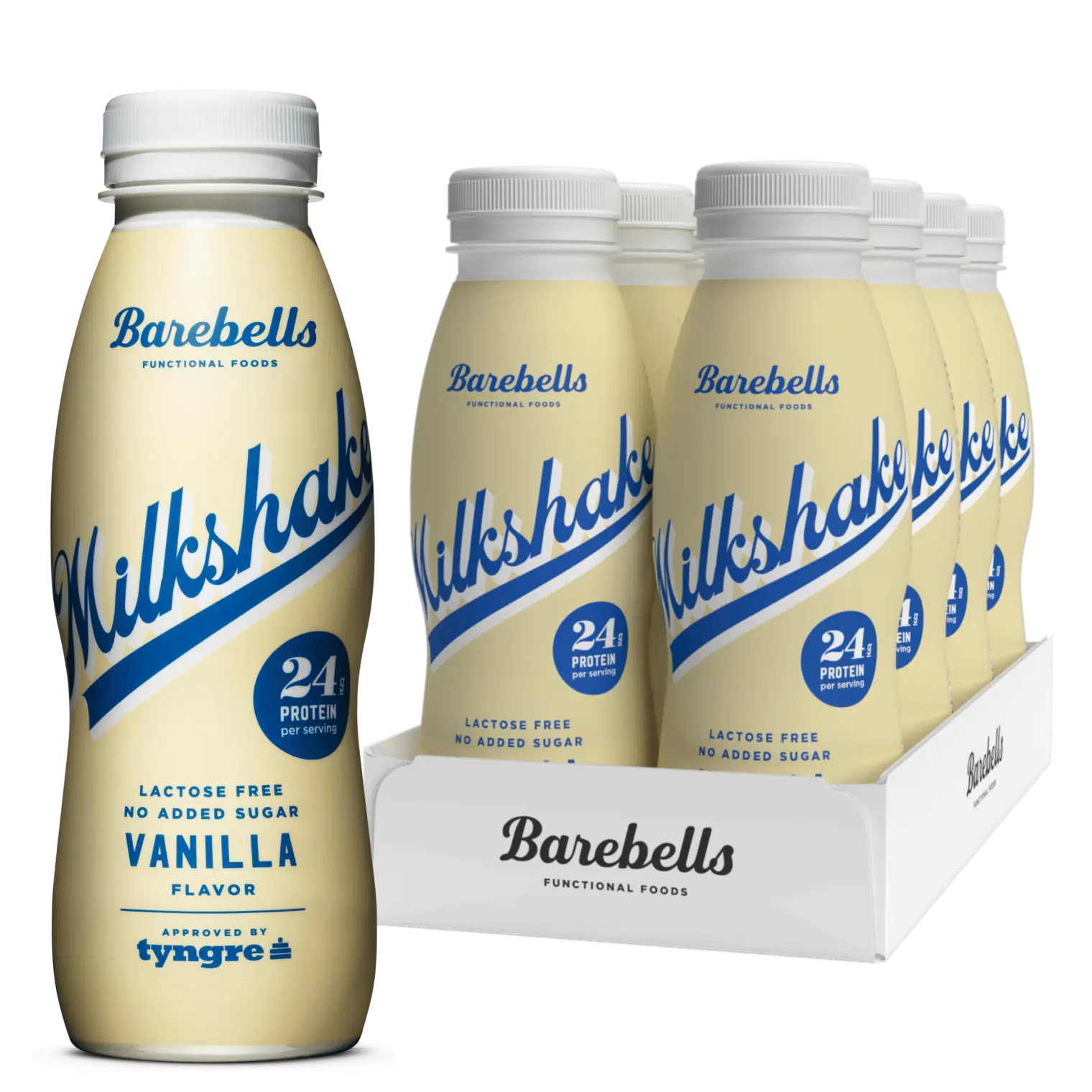 Barebells Milkshake - Vanilla (5x 330ml) - Sportsdrik