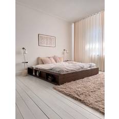 ZIGGY BED - 101 Clear lacquered / 160x200