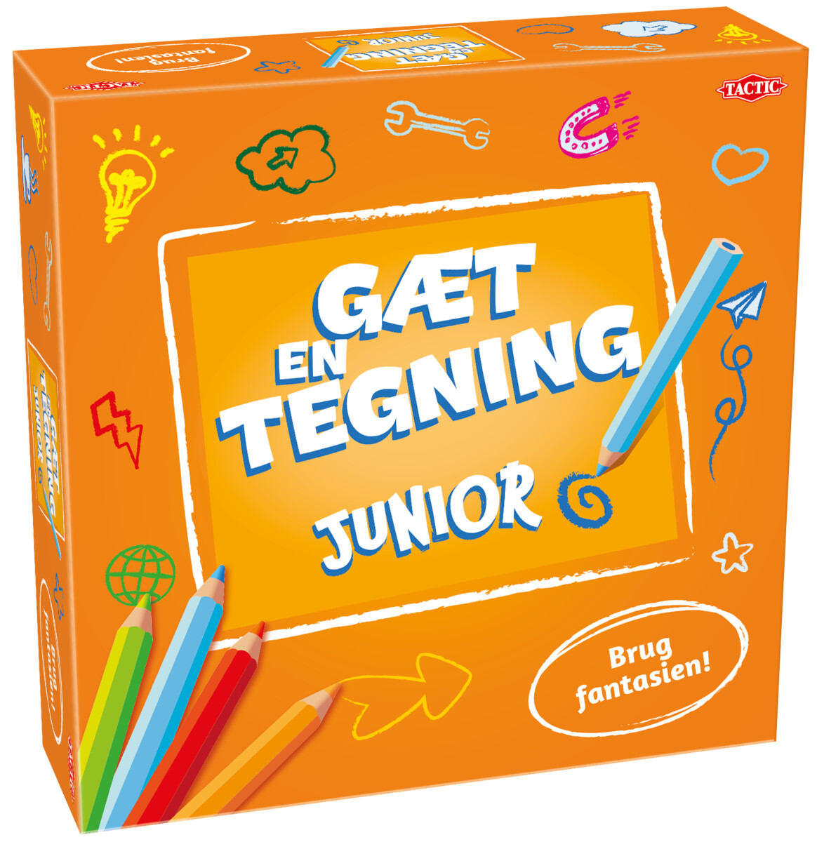Spil - Gæt en tegning (børneversion)