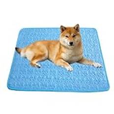 Dog Cool Mat - Tvättbar sommarmatta för hund, Svaltäcke för hund, Hopfällbar Cool Dog Bed, Cool Pet Pad, Cat Cool matta Sommar Dog Cool Filt, Hopfällbar Cool Dog Säng, för inomhusbruk utomhus