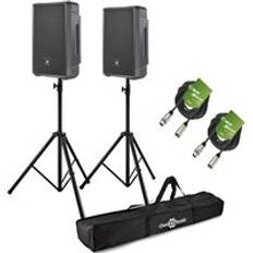 JBL IRX112BT 12" Active PA Speaker Bundle with Stands and Cables