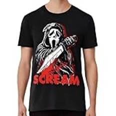 Ghostface Scream Mask Size S to 3XL T-Shirt Black S