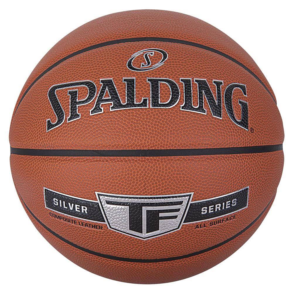 Spalding Basketball, Silver, Size 6, TF, 76-860Z