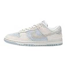 Nike Dunk Low, Sneaker Dam, 37.5 EU, Photon Dust Lt Smoke Grey Lt Armory Blue, 37.5 EU