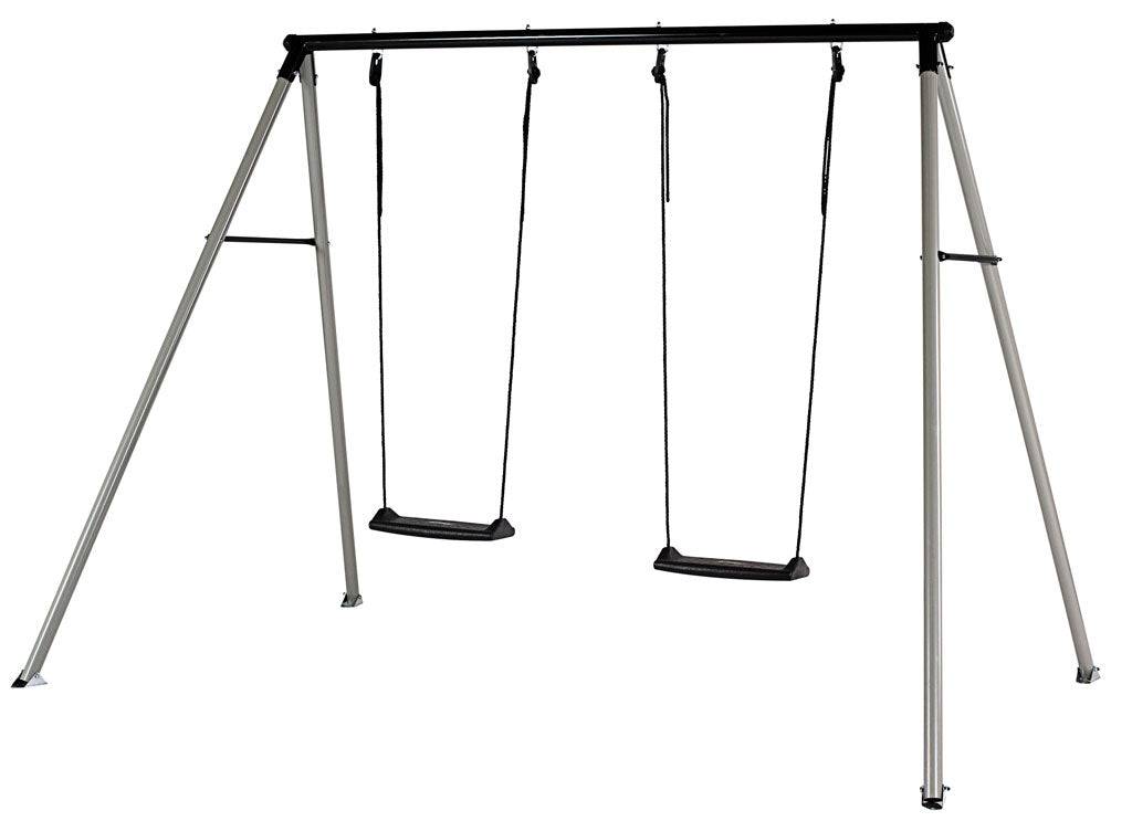 Hörby Bruk - Dobbelt Metal Gyngestativ, inkl. 2 gynger
