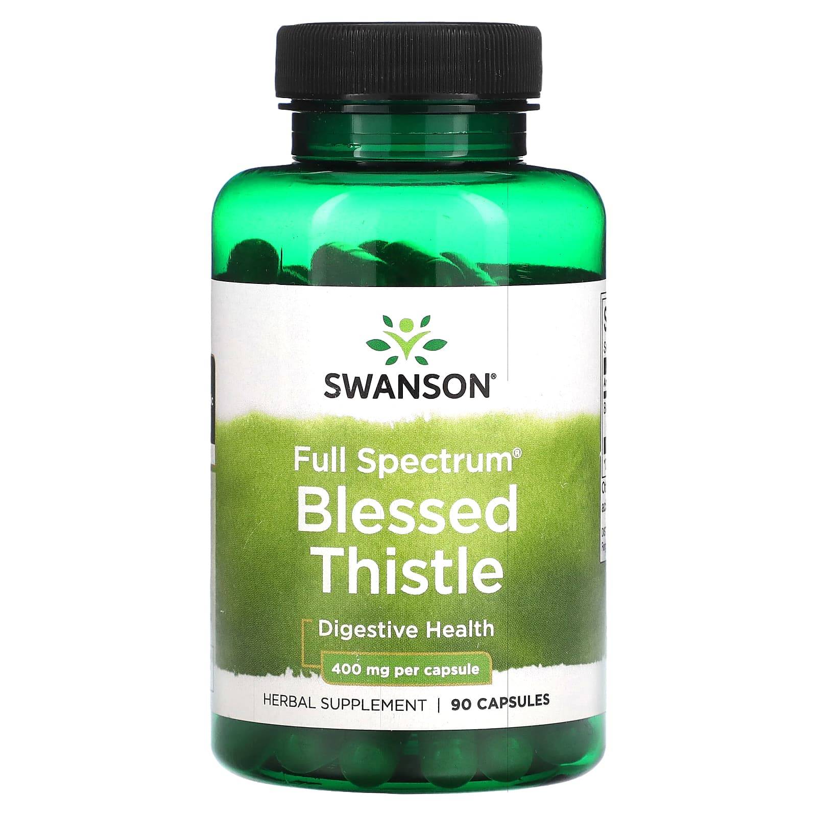 Full Spectrum, Blessed Thistle, 400Mg, 90 Capsules