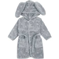 Müsli by Green Cotton Bathrobe Bunny Str 92/98 - Jasmin Blue Morgenkåber Bomuld hos Magasin