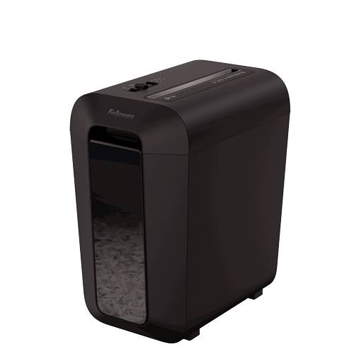Fellowes Powershred LX65 Cross-Cut makulator, sort