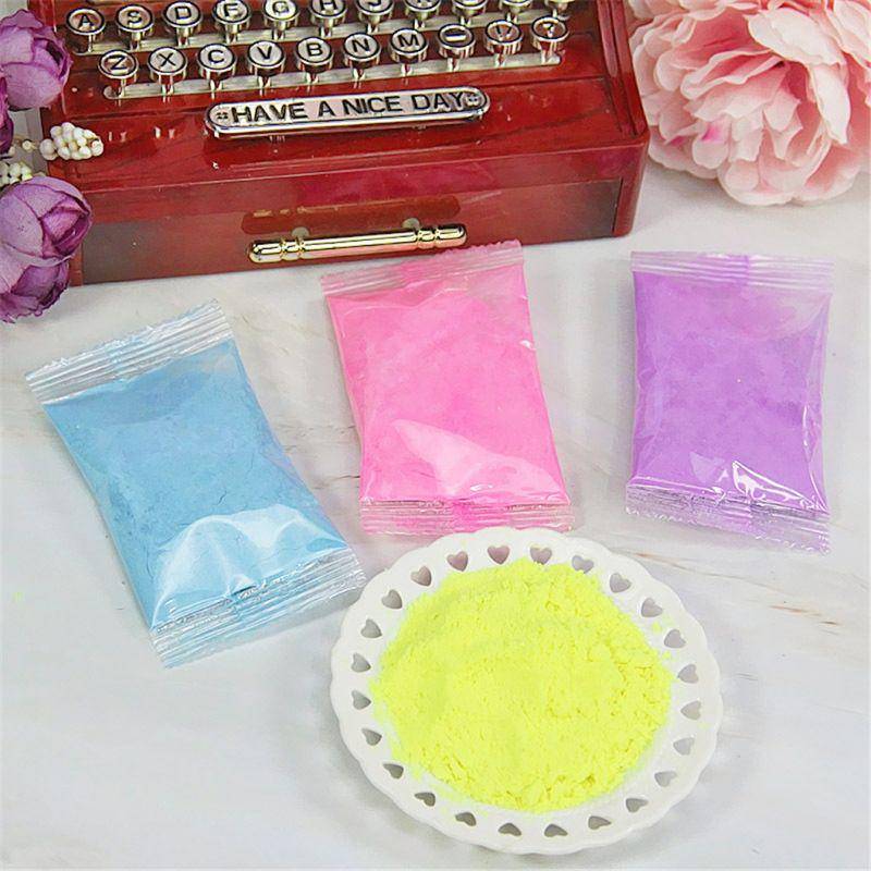 Magic Safe Slime Powder Gör 80 ml DIY Slime Borax gratis Tillsätt bara vattenspackel Slime Handgum blå