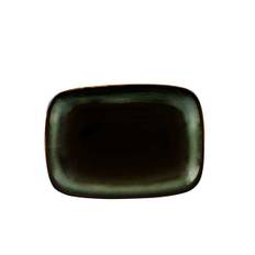 Trend Corten sort/grøn rekt tall 12x8 cm