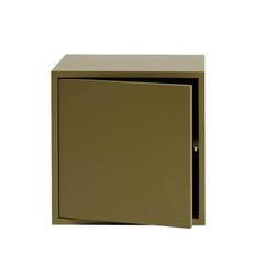 Muuto Stacked Storage System Medium m. Låge Brown Green