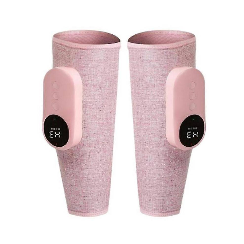 (2pcs, Pink) Leg Massager, Zurafit Heated Leg Massager for Circulation and Pain Relief