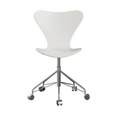 Drejestol AJ 3117 - Hvid lakeret